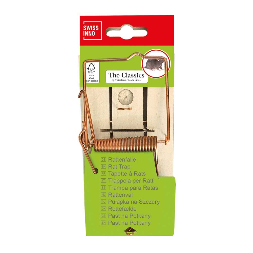 Tapette à rats en bois FSC SUPERCAT - SWISSINNO