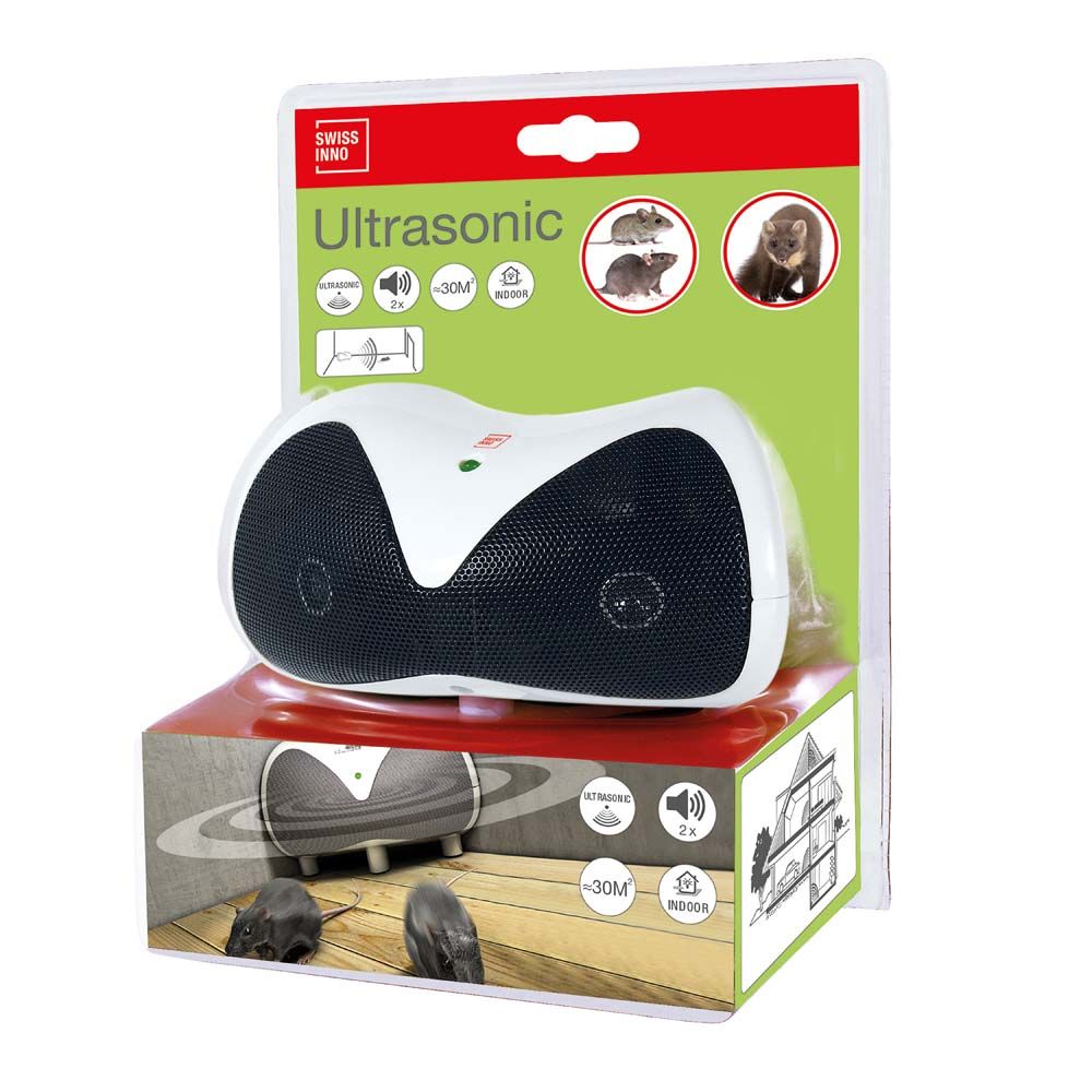 Répulsif rongeur sur secteur 30m² - SWISSINNO