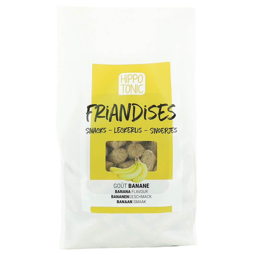Friandise pour chevaux goût banane 1 kg