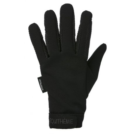 Gants EQUITHÈME Knit noir - XXL
