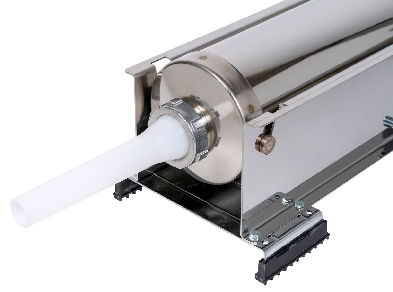 Poussoir à saucisse REBER tout inox 2 vitesses 10kg PRO