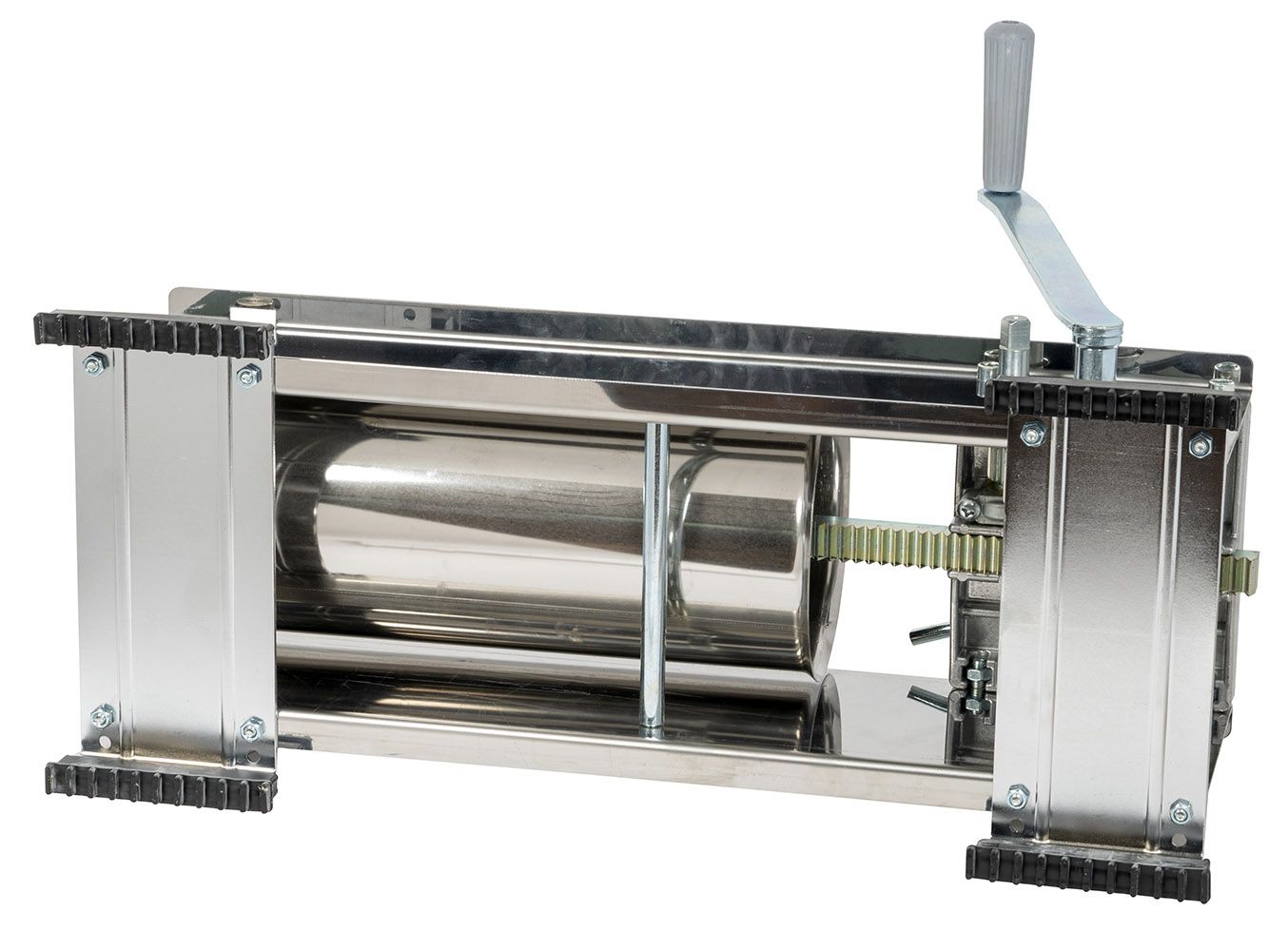 Poussoir à saucisse REBER tout inox 2 vitesses 10kg PRO