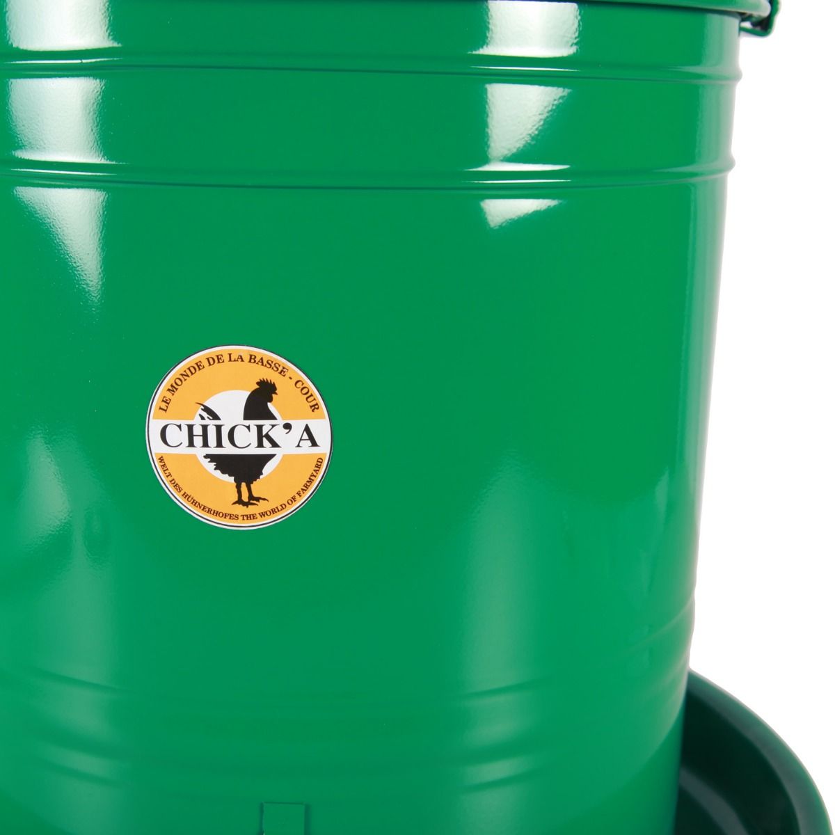 Nourrisseur trémie émaillé à crémaillère 20 L