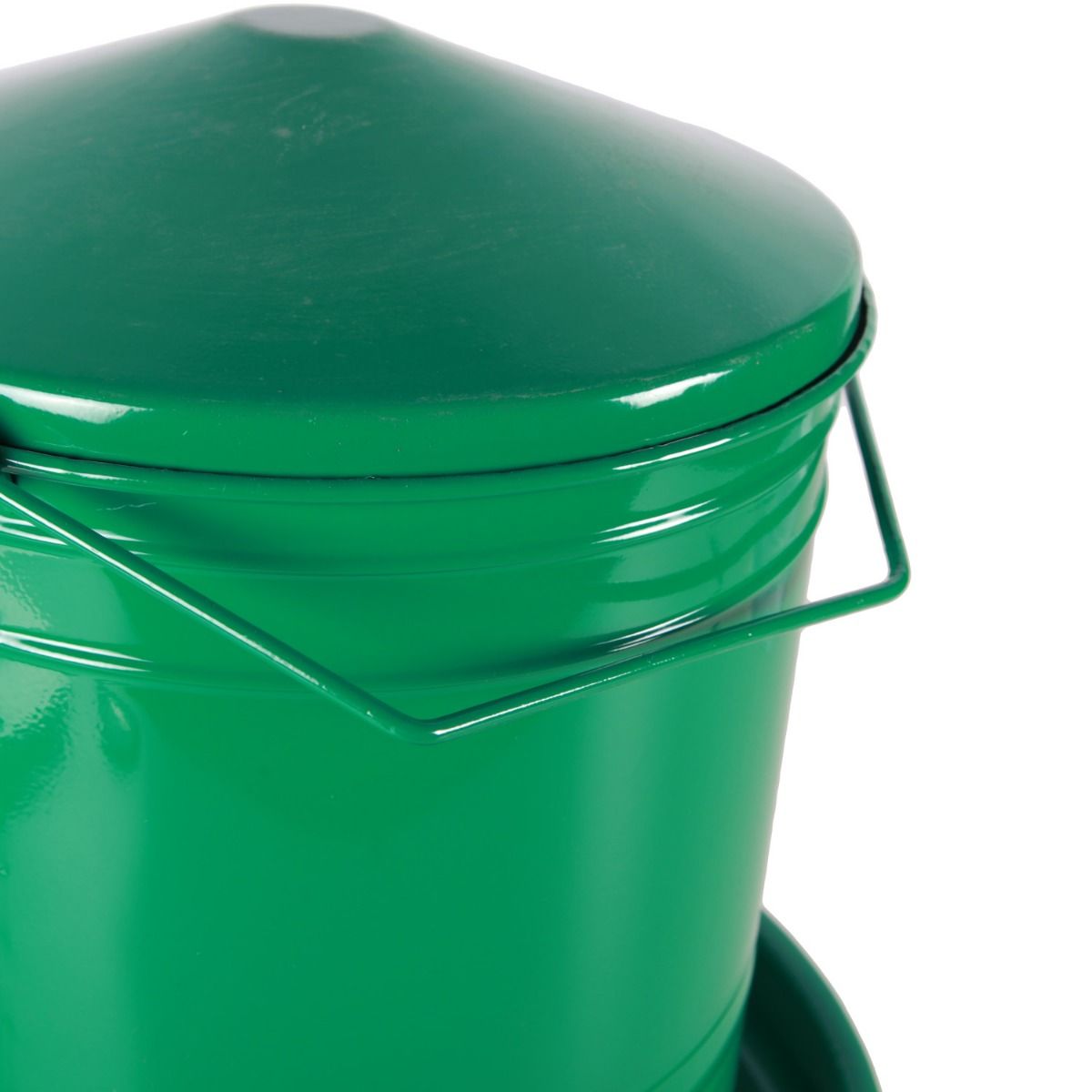 Nourrisseur trémie émaillé à crémaillère 20 L