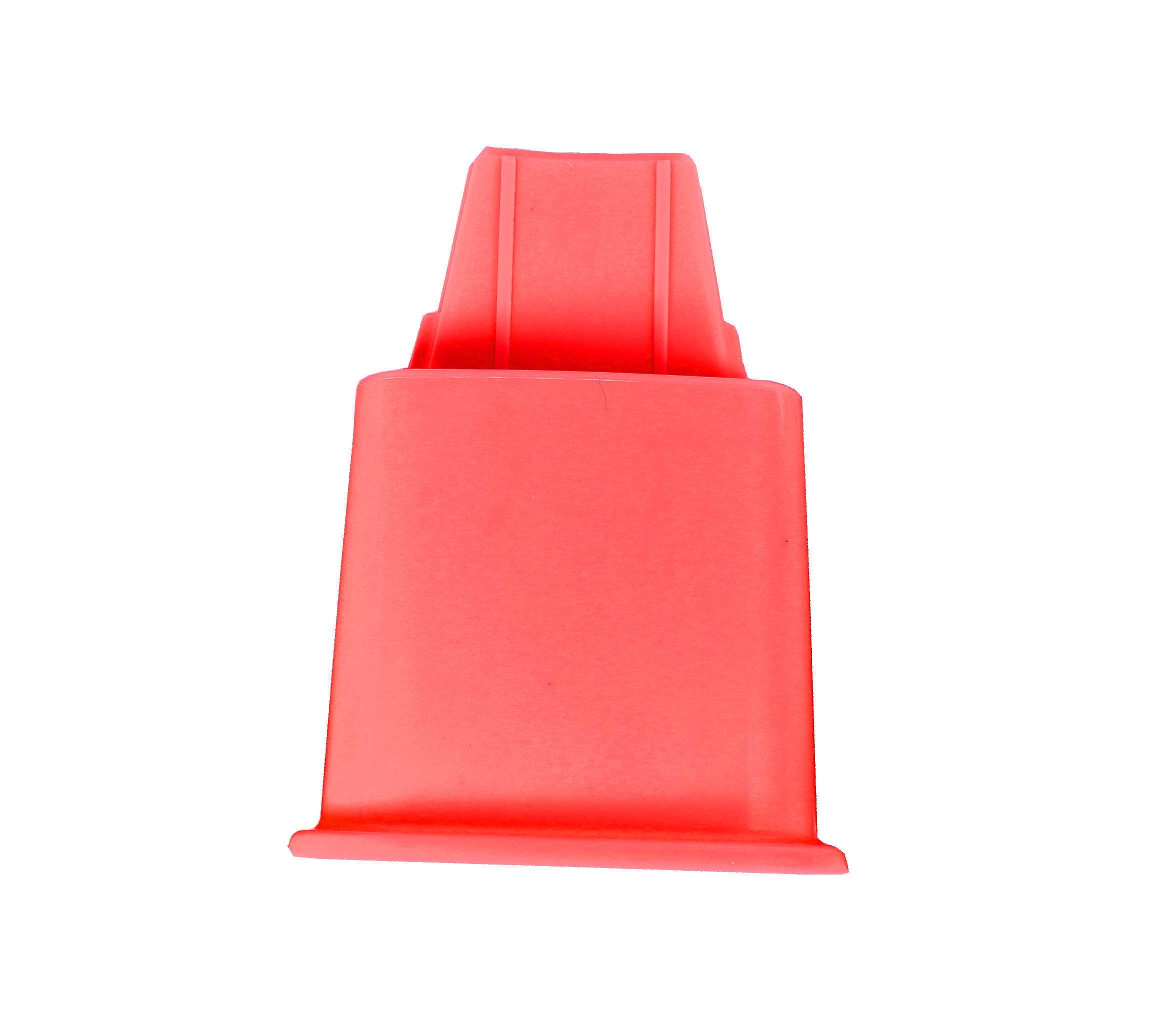 Pieds abreuvoir double cylindre rouge, x4