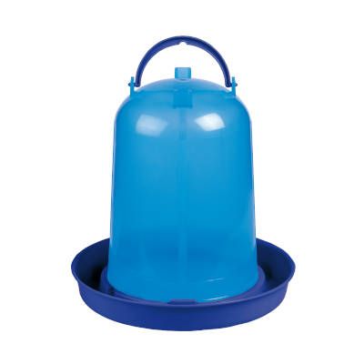 Abreuvoir bleu transparent 8L