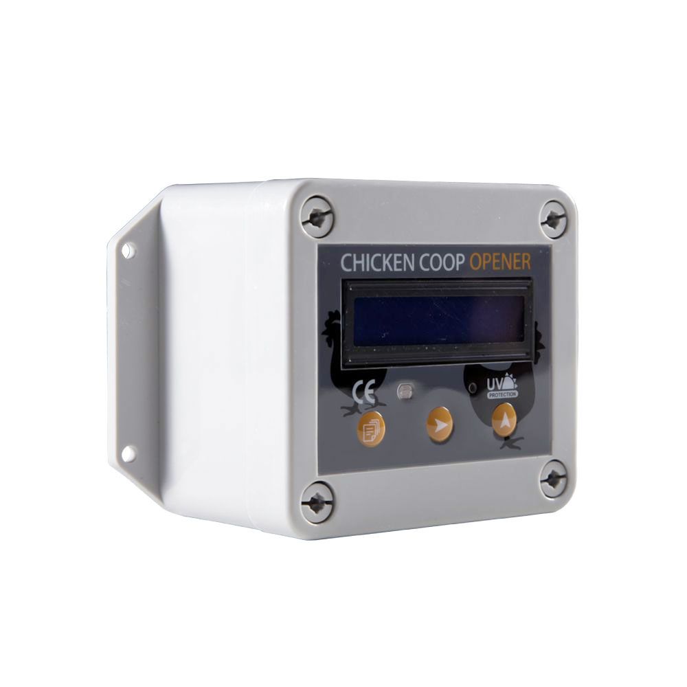 Portier automatique + trappe pour poulailler 