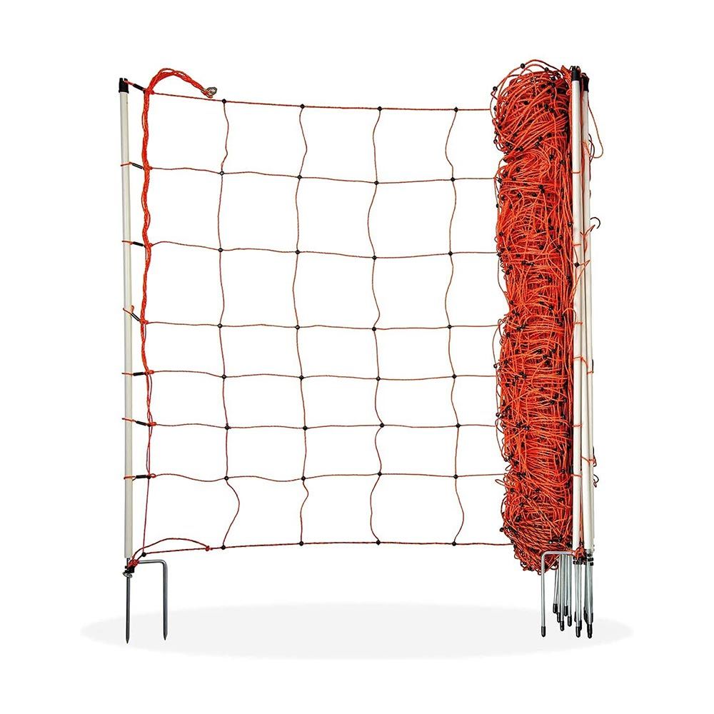 Filet mouton 0.90 m - 50 m électrifiable, double pointe