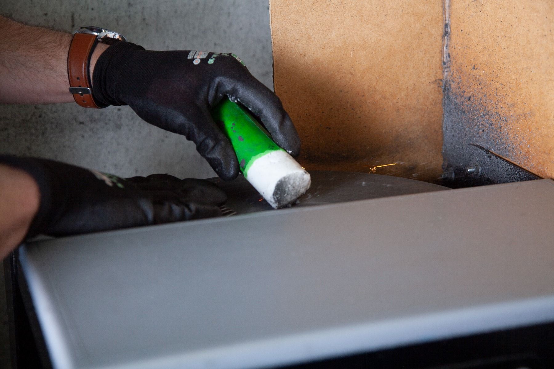 Affûtage de 9 jeux de peignes