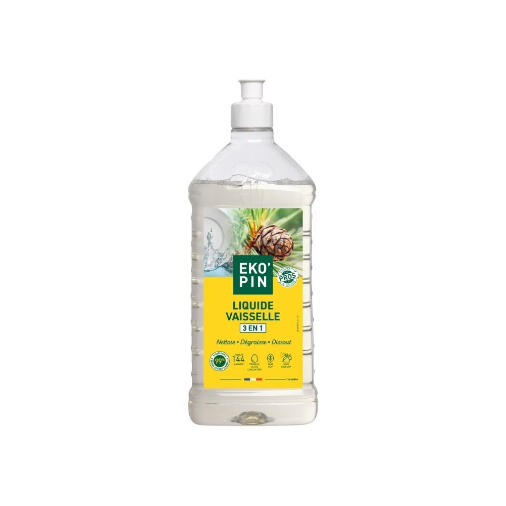 Liquide vaisselle 3 en 1 EKOPIN 1L