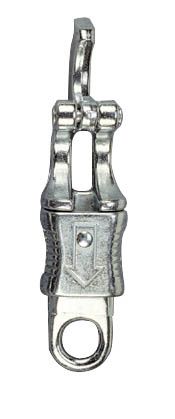 Mousqueton de panique oeil rond fixe 20 mm