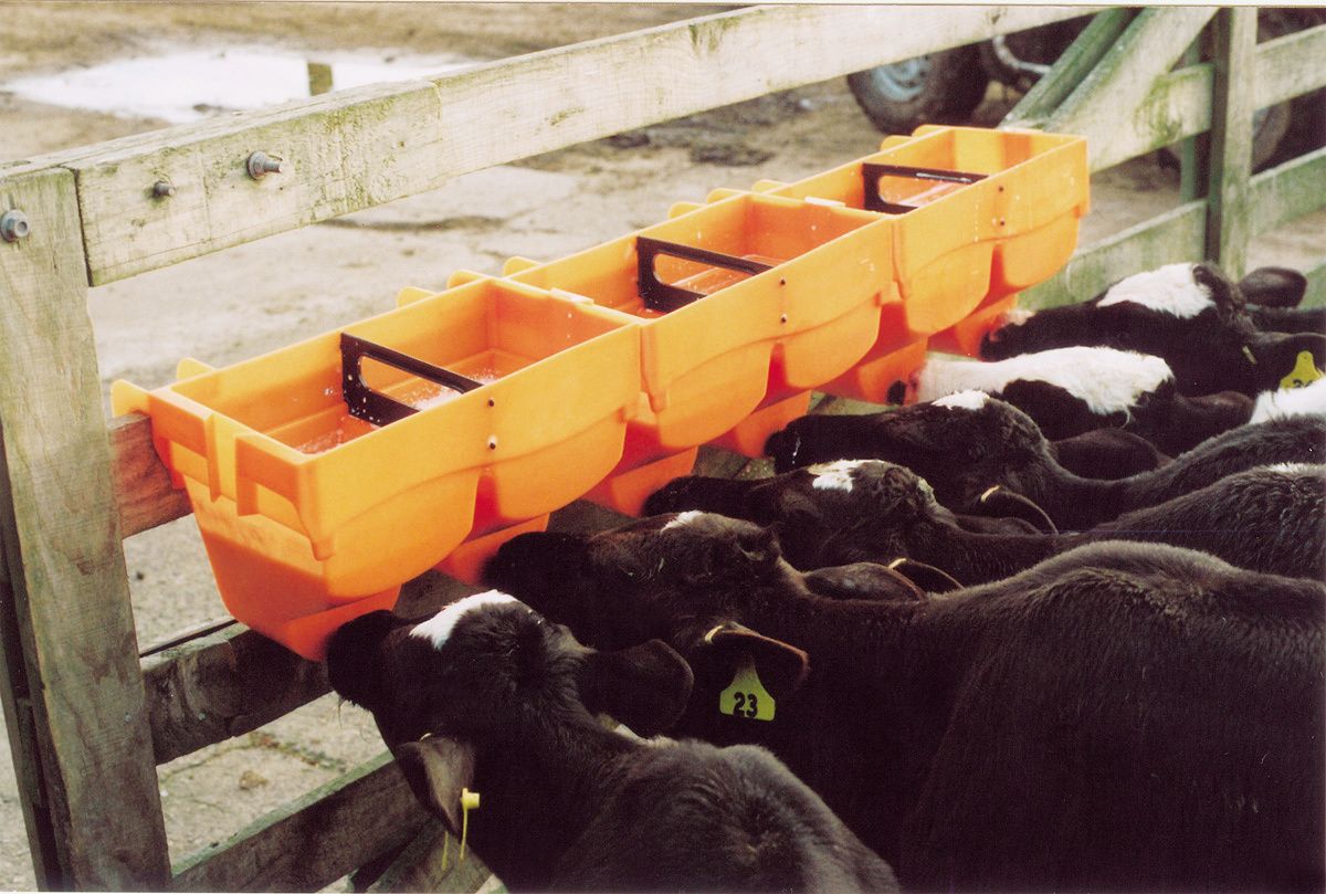 Seau distributeur 2 places 10 litres