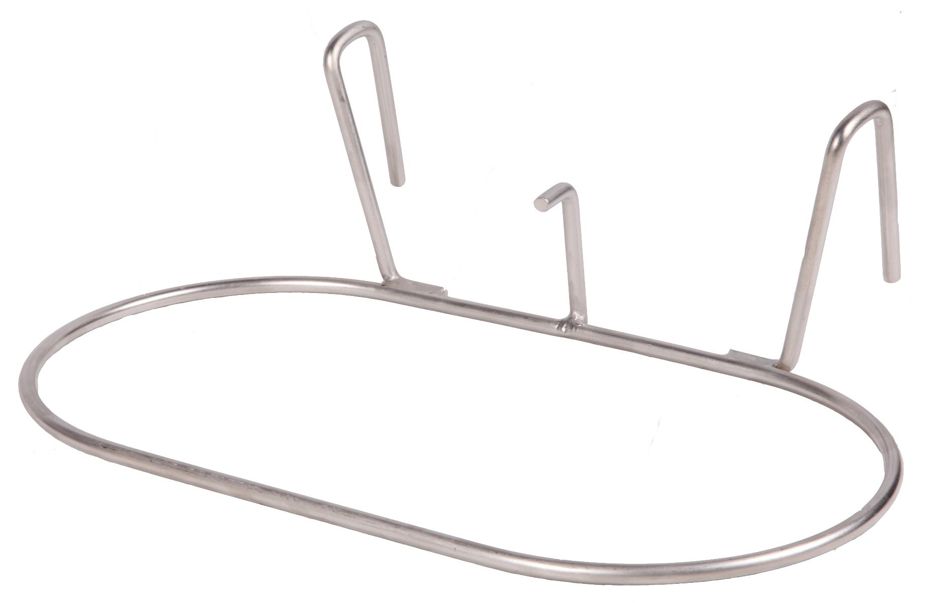 Support en inox pour seau à veau