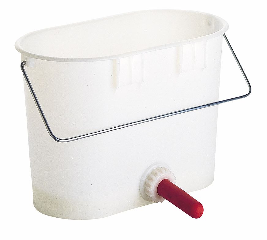 Seau à veau complet en plastique complet 14 litres