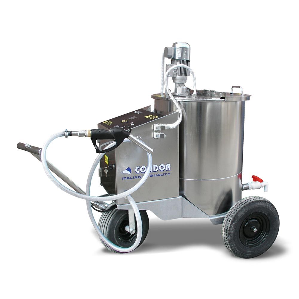 Taxi-lait Distribution + Mélangeur + Chauffage + Pasteurisation