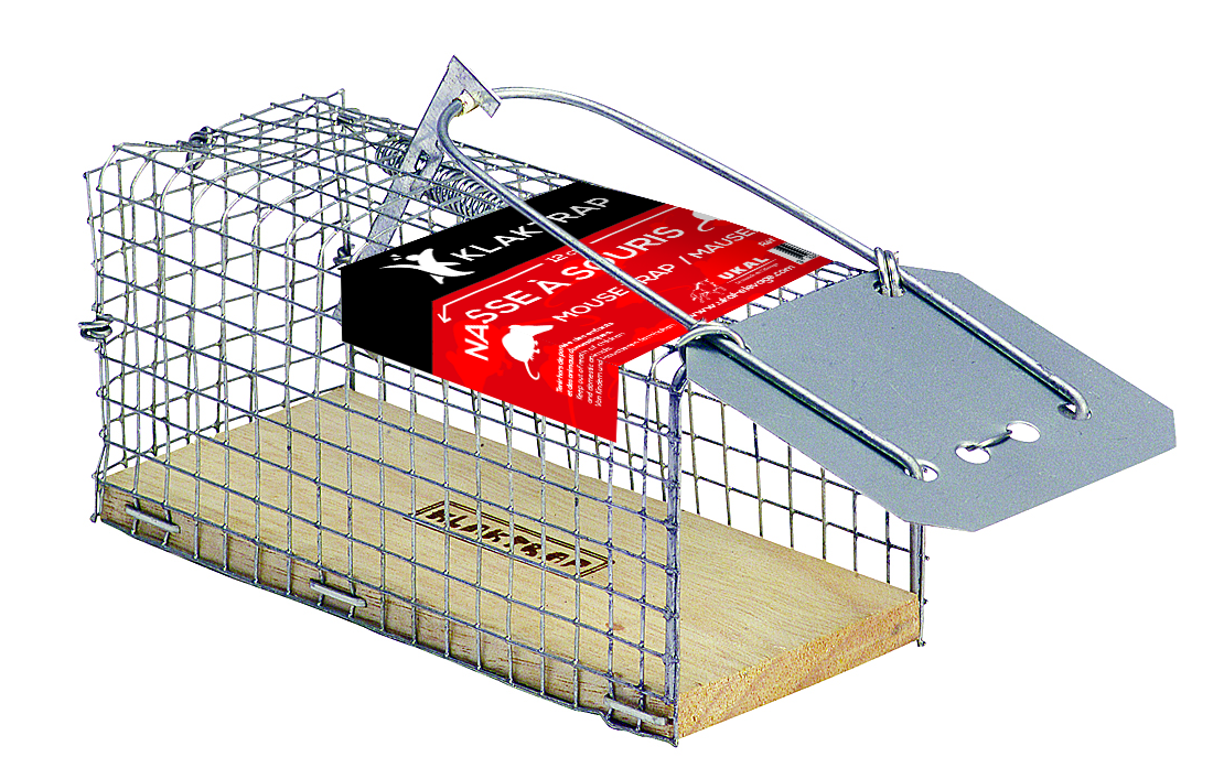 Piège cage à souris 12 cm - KLAKTRAP 