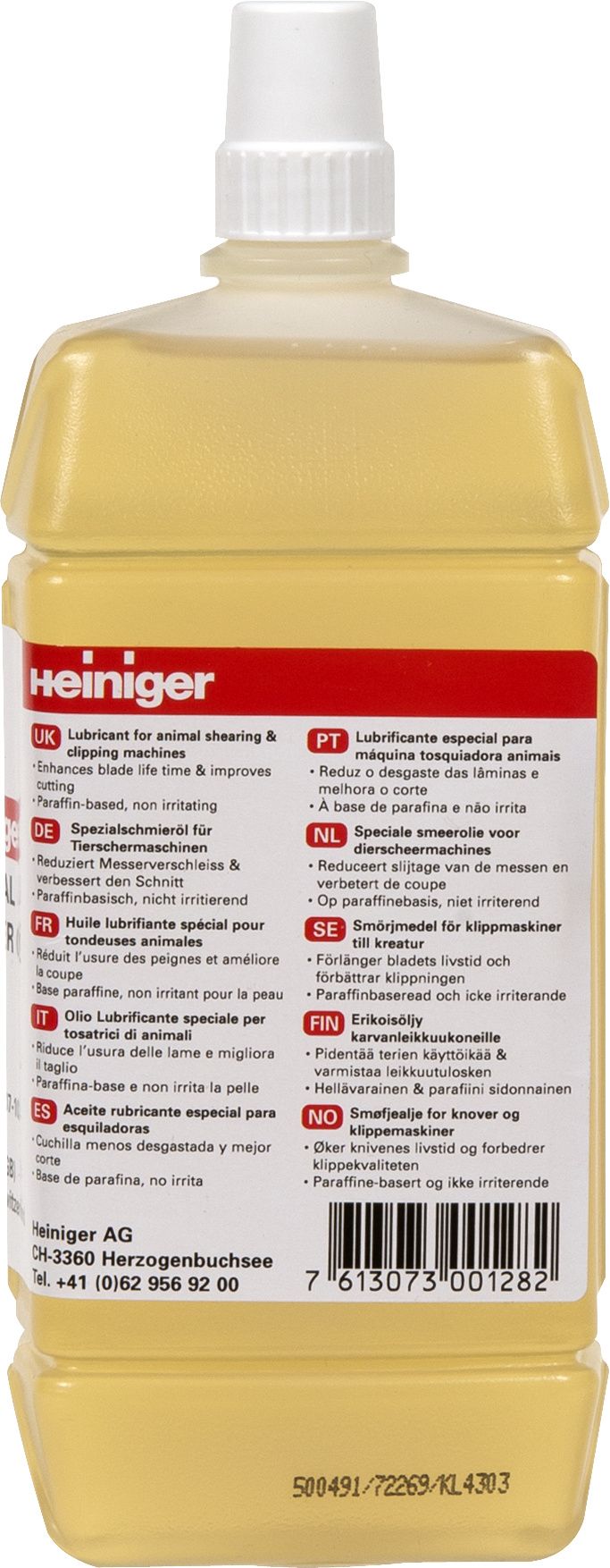 Huile spéciale pour tondeuse 500 ml