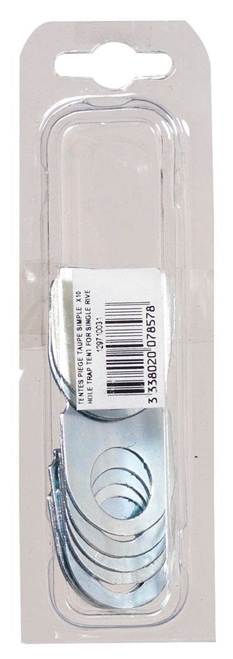 Lot de 10 tentes pour piège à taupe simple rivet - KLAKTRAP
