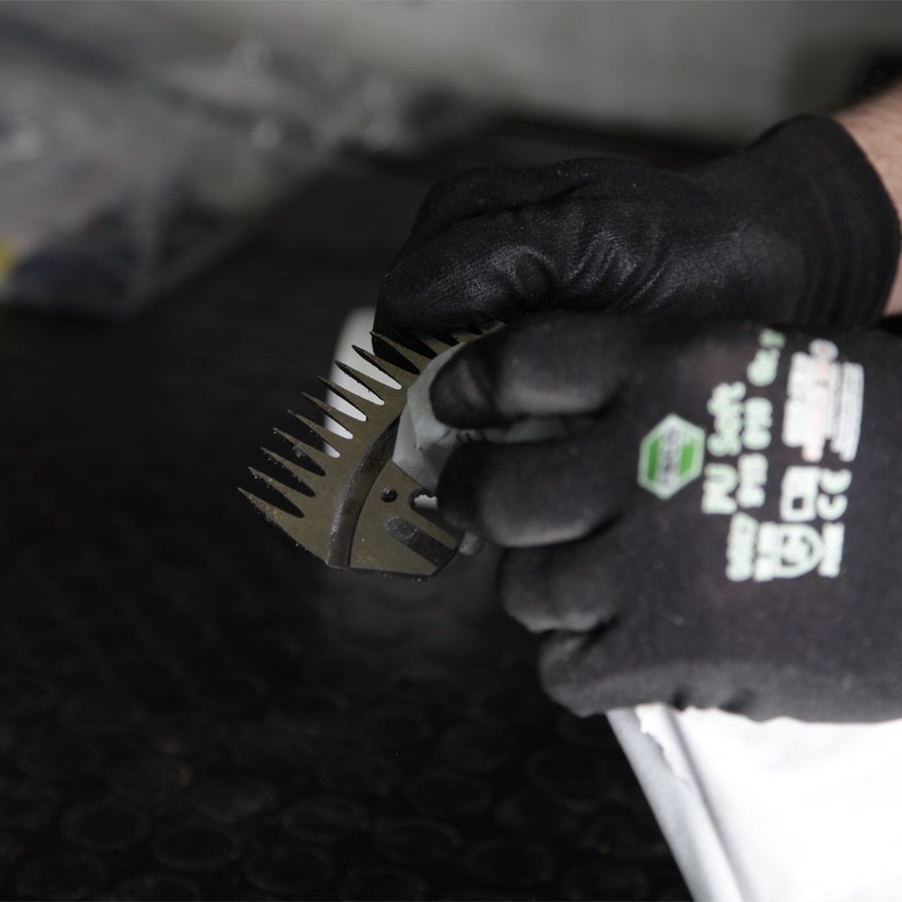 Affûtage d'1 jeu de peignes