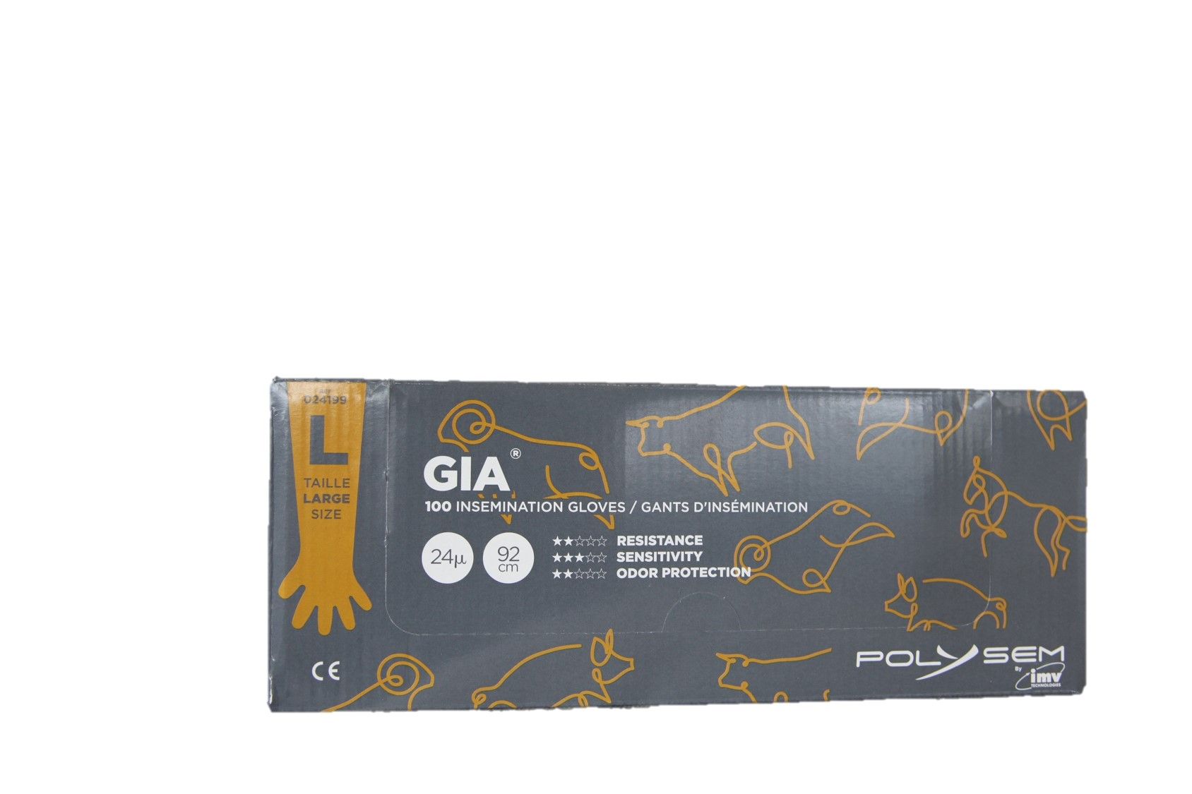 100 Gants de vêlage