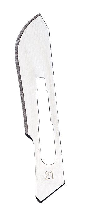 Lames bistouri stériles n°21