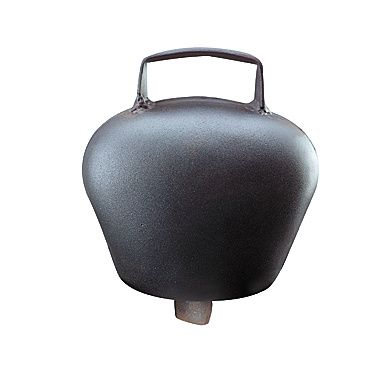 Cloche acier bombé Black-Blue 88 mm