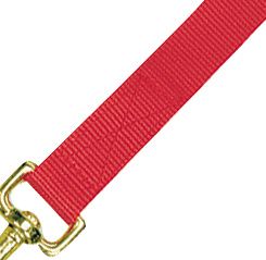 Licol nylon doublé cuir pour chevaux de trait 