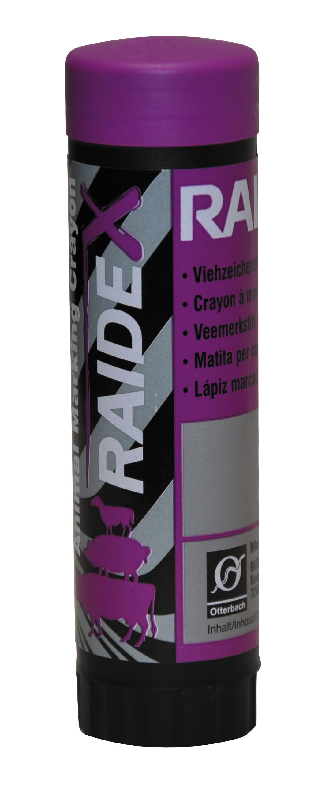 Crayon marqueur Raidex violet X3