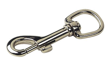 Mousquetons à oeil rond tournant 20 mm 