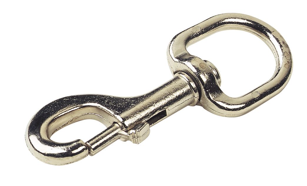 Mousquetons à oeil rond tournant 30 mm 