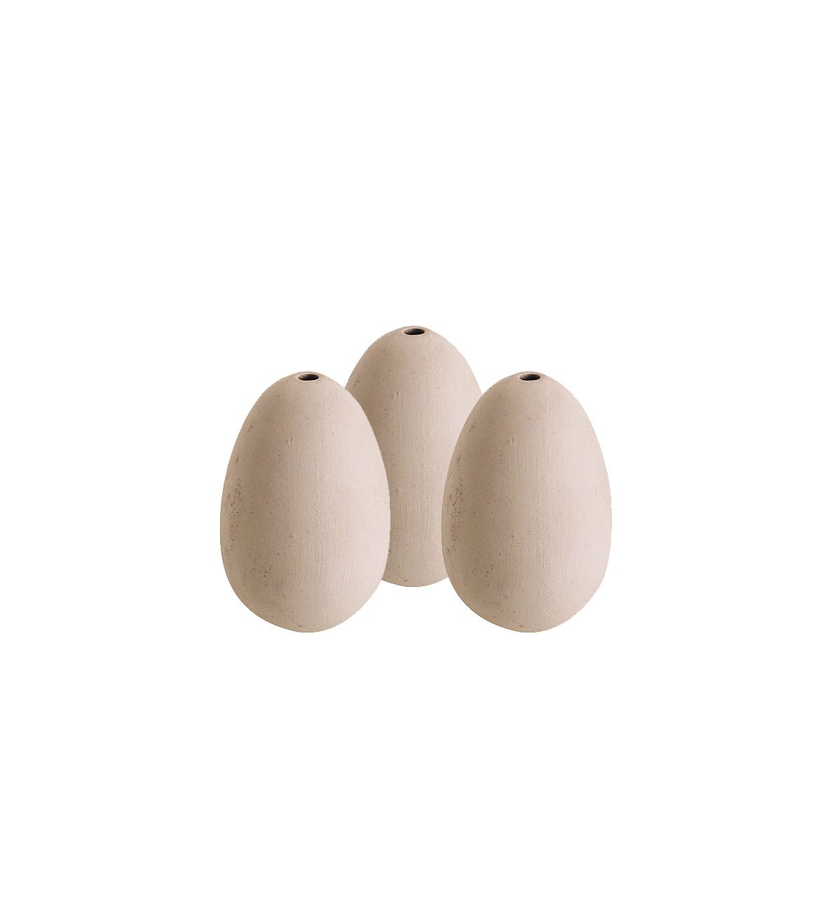 Oeufs céramiques pour poule par 3