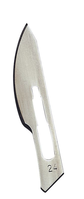 Lames bistouri stériles n°24