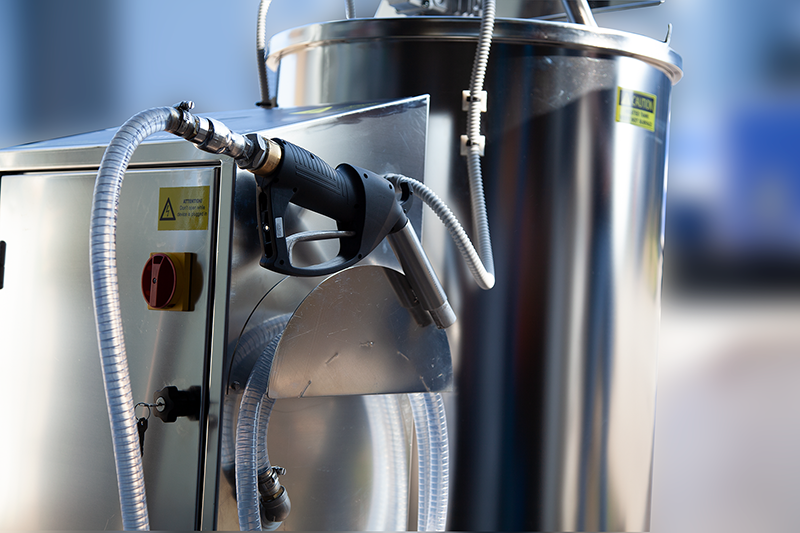 Taxi-lait Distribution + Mélangeur + Chauffage