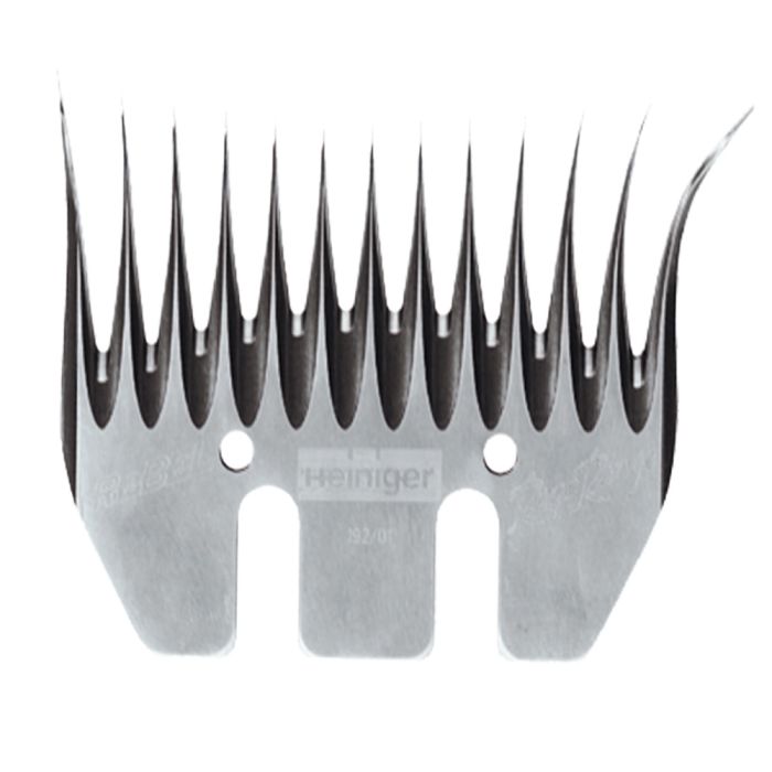 Jeu de peignes Heiniger 13 et 4 dents spécial merinos