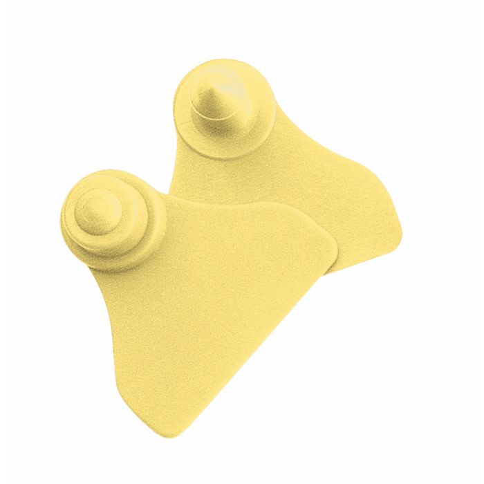 Boucles de marquage Ukal flex Small+Small jaune x20