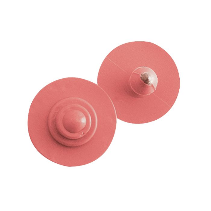Boucles de marquage Ukaflex bouton+bouton nue rouge
