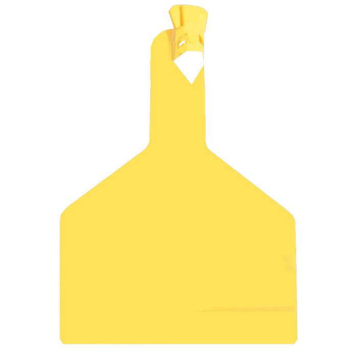 Boucle une pièce ZTAG BOVIN jaune x30