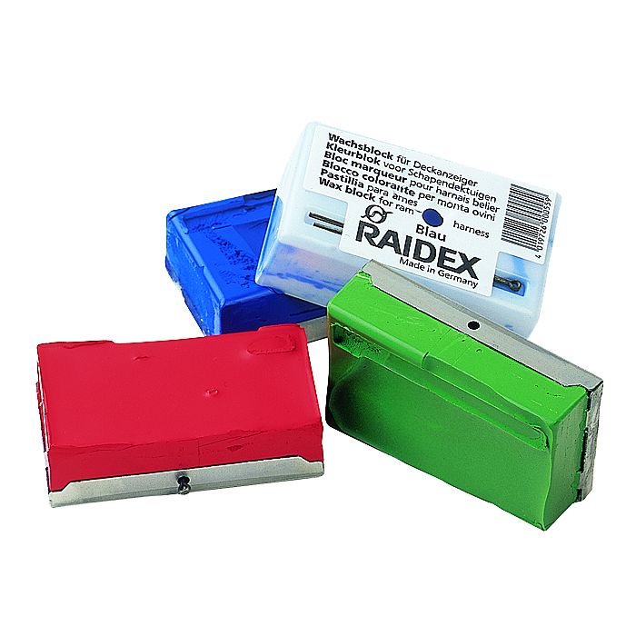 Bloc marqueur RAIDEX  pour harnais - Vert