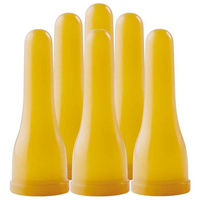 Tétine agneau en caoutchouc naturel pour bouteille par 6