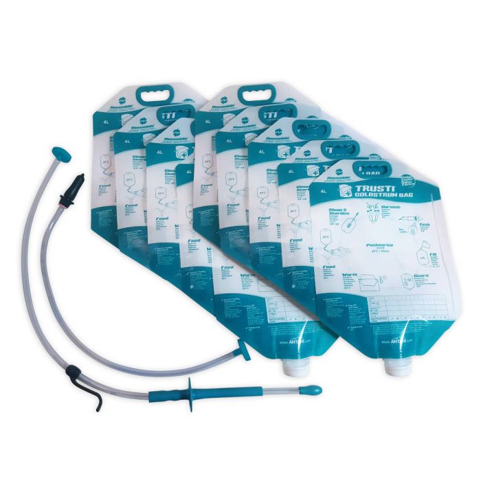 10 Sacs de colostrum avec embout et tube Antahi