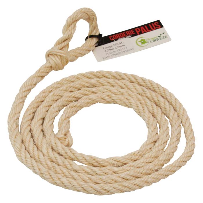 Longe en Sisal Ø 8 mm, 1.5 m