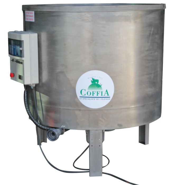 Cuve inox sur pieds 700 litres avec armoire de contrôle
