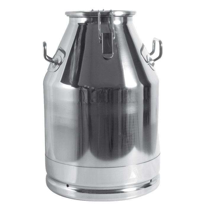 Bidon de lait pour transport en acier inox 30L