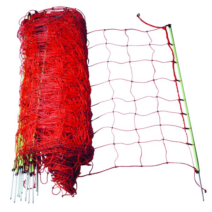 Filet volaille électrifiable, anti-renard 1,05 m - 50m