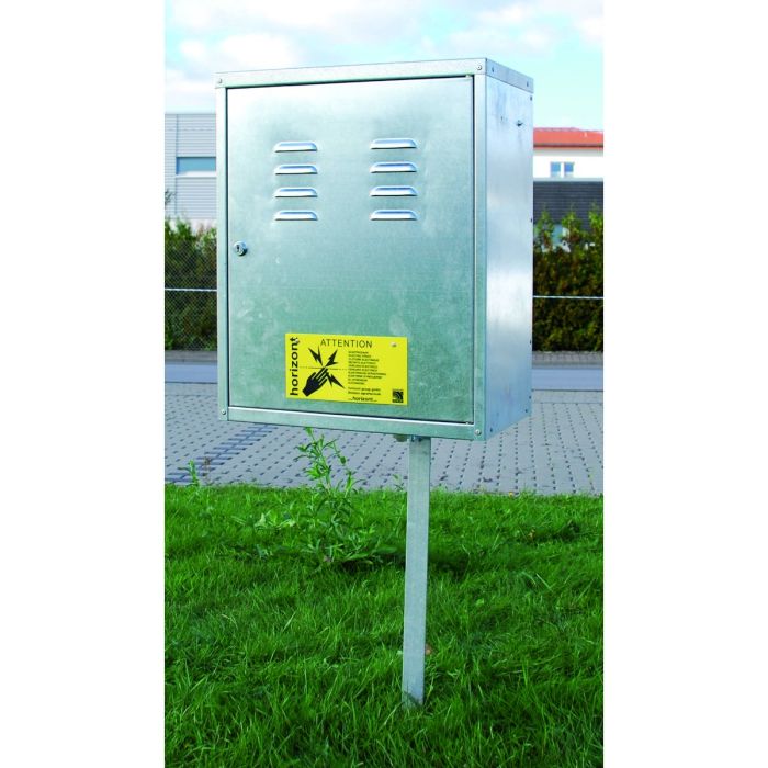 Boîte métallique verrouillable et électrifiable HORIZONT