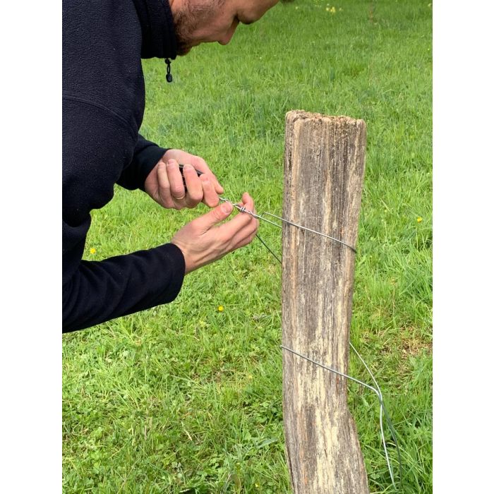 Fil GALVADUR en acier galvanisé 625m HORIZONT 