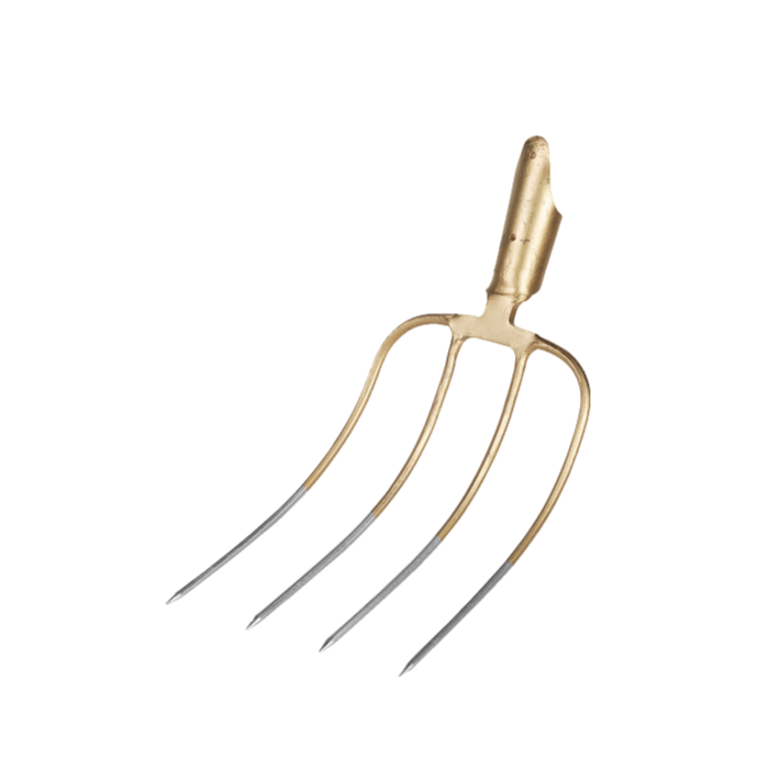 Fourche avec douille de fixation, 4 dents