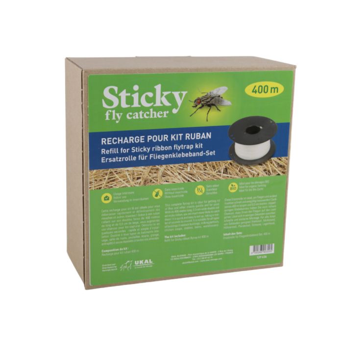 Recharge pour kit ruban anti-mouches, 400 m