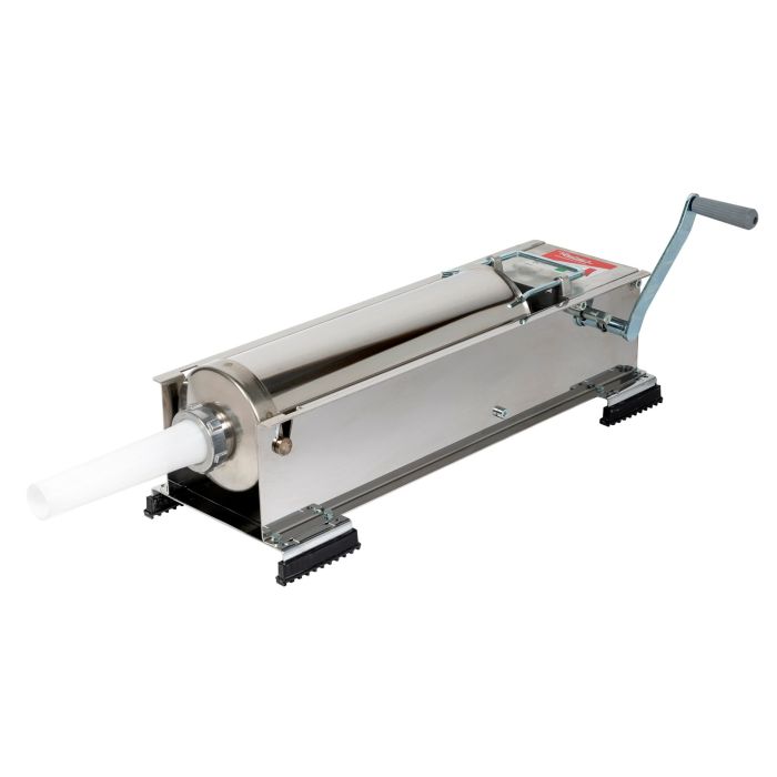 Poussoir à saucisse REBER tout inox 2 vitesses 5 kg PRO