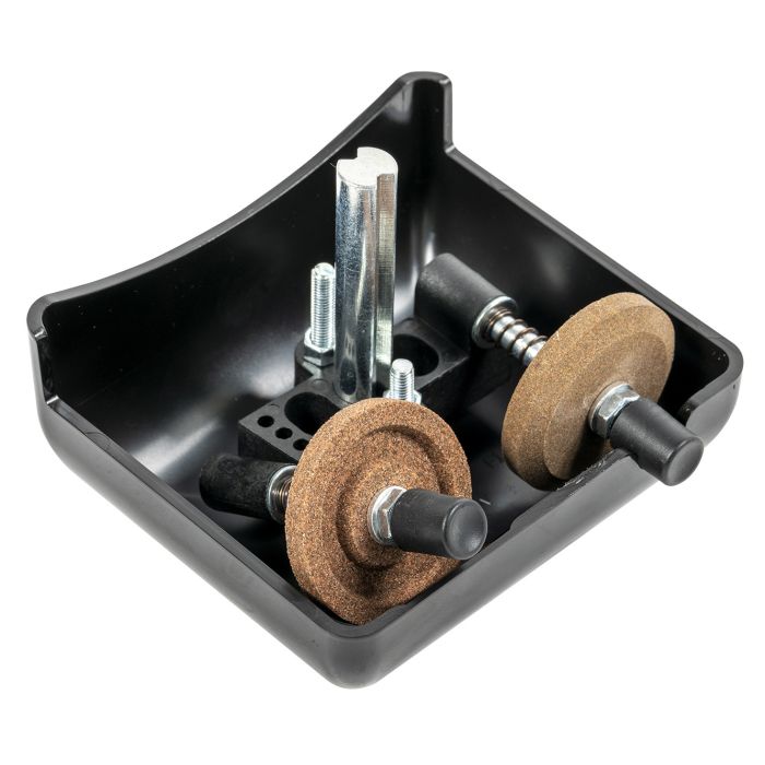 Trancheuse à jambon REBER avec aiguiseur  - Lame 25 cm